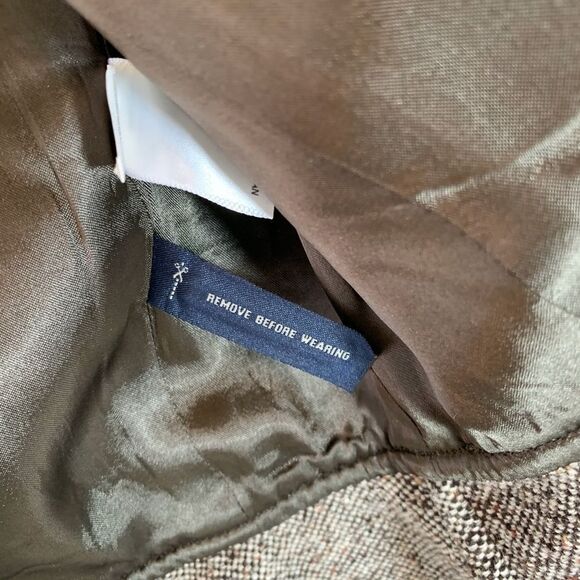 Banana Republic Tweed Raw Hem Peplum Jacke… - Picture 6 of 6